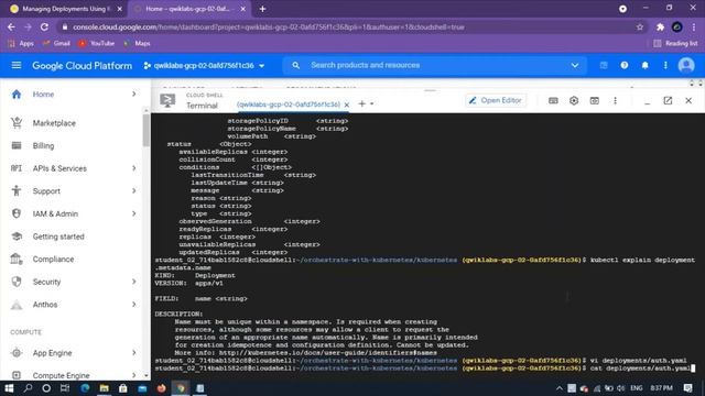 Qwiklab: Managing Deployments Using Kubernetes Engine[GSP053] смотреть онлайн