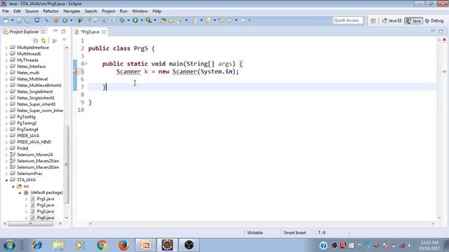 Java Tutorial 8 | How to input values from keyboard |ST Academy смотреть онлайн