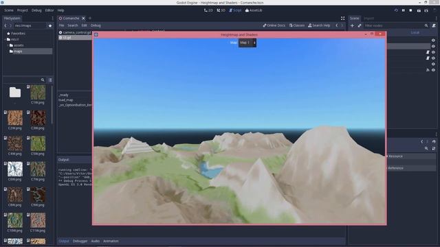 Godot 3 - Comanche Map Viewer смотреть онлайн