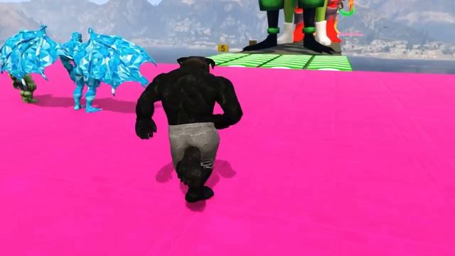 Growing BIGGEST CHOP, FRANKLIN, SHINCHAN in GTA 5 ! Grand Theft Auto V Cartoon смотреть онлайн