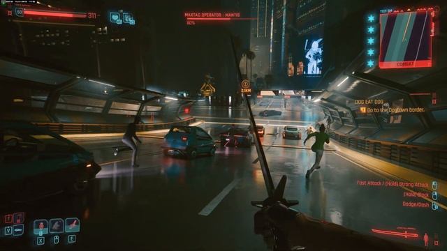 Cyberpunk 2077 2.0 on RTX 3070 смотреть онлайн