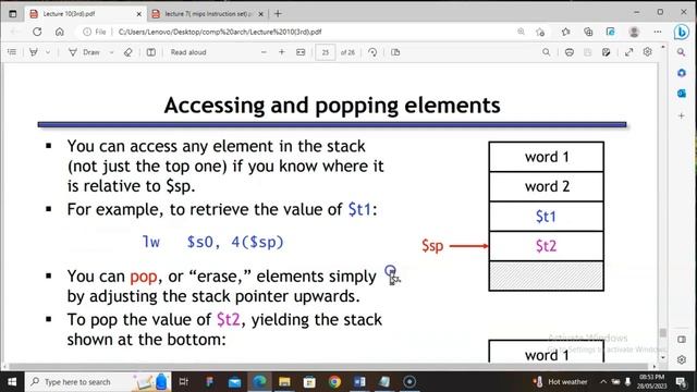 Stack Implementation in MIPS Programming Language| Assembly language смотреть онлайн