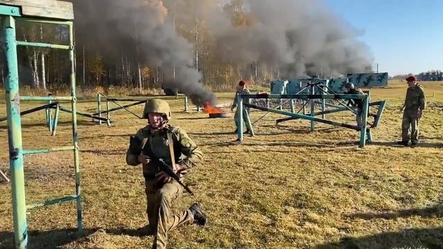 Испытания на право ношения крапового берета проведены в Центральном округе Росгвардии смотреть онлайн