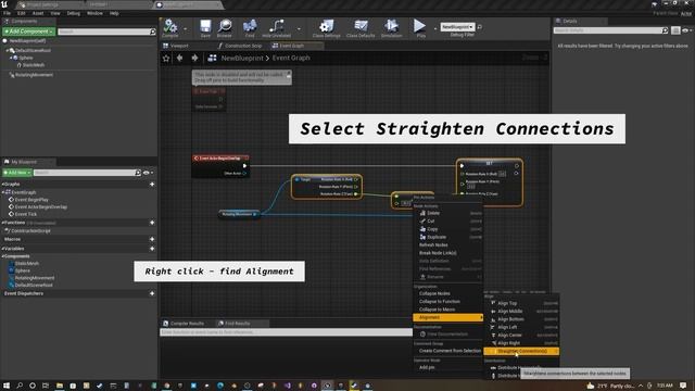 Unreal Engine Quick Tips: Straight Blueprint Connections смотреть онлайн