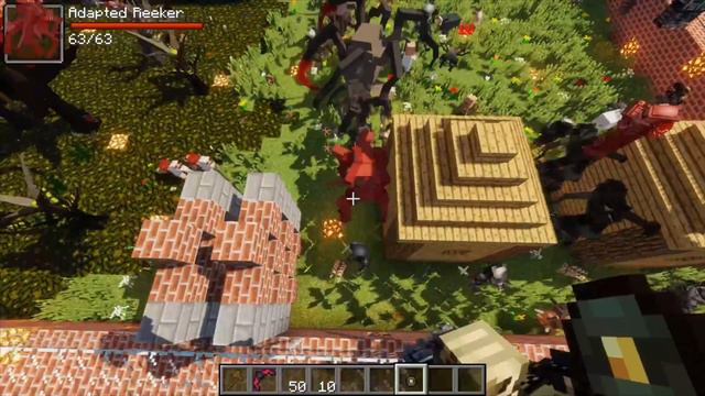 DEPREDADOR VS PARÁSITOS Scape And Run Parasites Mod Minecraft 1.12 смотреть онлайн