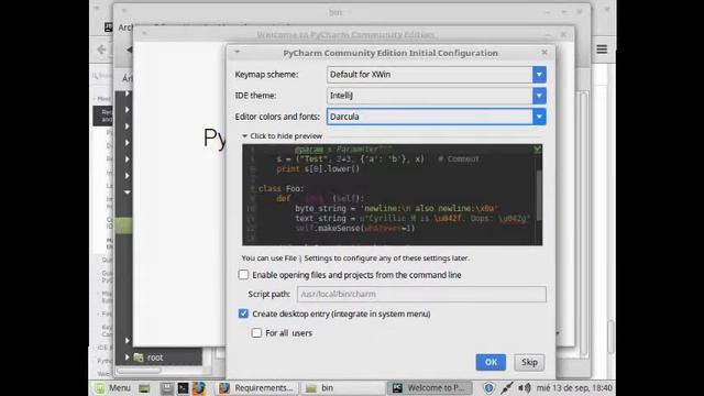 Entorno de desarrollo para Python en Linux смотреть онлайн