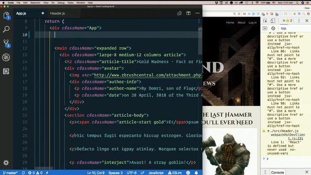 Day 5 - Morning, part 13: Extract Header component - XTBC 2018 Session 3 смотреть онлайн