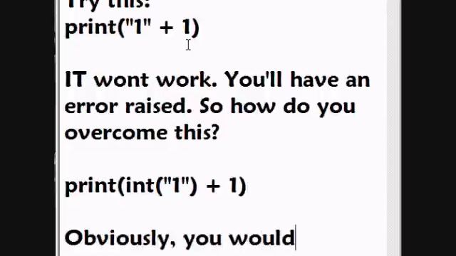 Python Programming for absolute beginners - 1 (2 of 2) смотреть онлайн