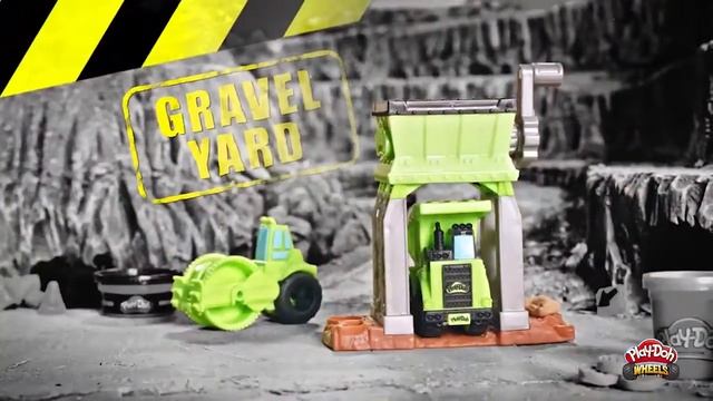 Игровой набор пластилина Play Doh Wheels hasbro смотреть онлайн