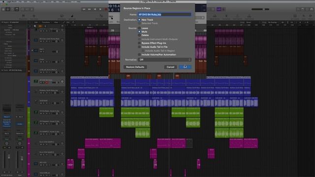 HOW TO USE BOUNCE IN PLACE : In Logic Pro X смотреть онлайн
