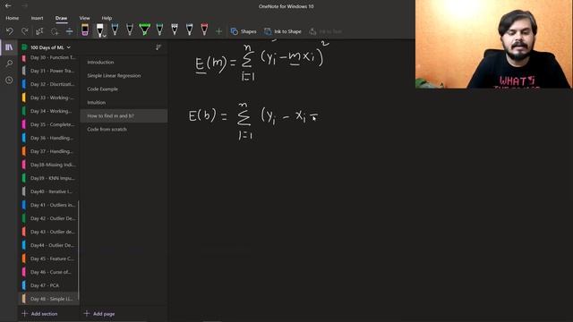 Simple Linear Regression | Mathematical Formulation | Coding from Scratch смотреть онлайн