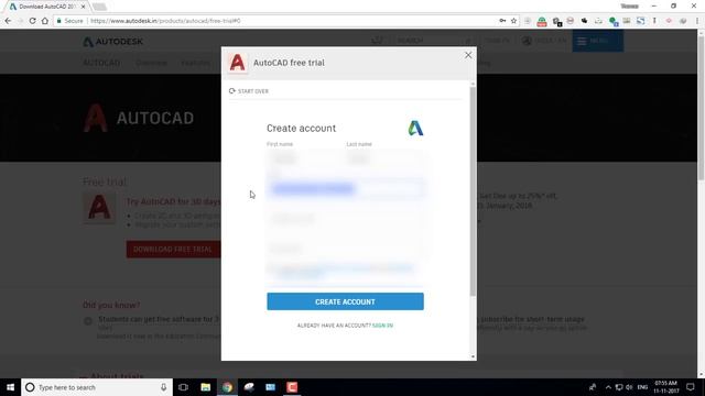 Autodesk Autocad 2018 Installation