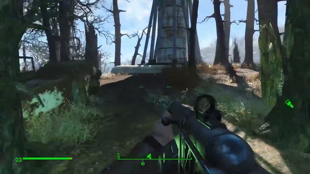 Fallout4. Спутниковая антенна базы форт Хаген смотреть онлайн