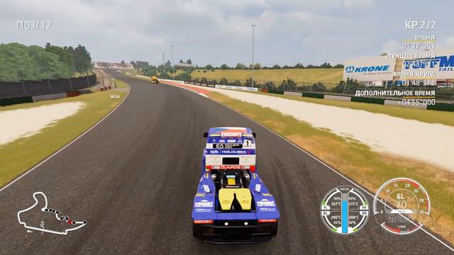 FIA European Truck Racing Championship - час гонок смотреть онлайн