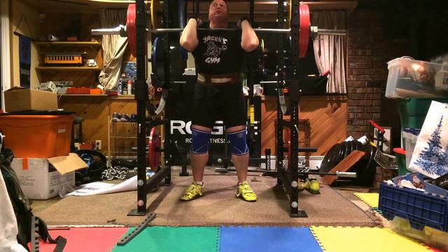 420 lb/190 kg Front Squat PR смотреть онлайн