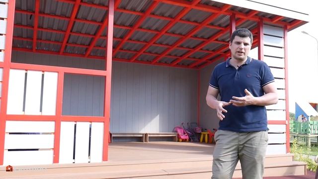 Павильоны и террасы для детских садов смотреть онлайн