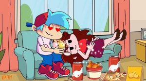 BOYFRIEND TURN INTO WEREWOLF - Rescue Girlfriend - Friday Night Funkin' Animation | GoroZina