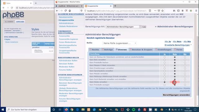 phpBB 3.3.x: die Berechtigungen смотреть онлайн
