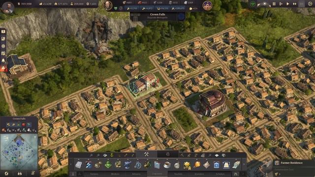 Anno 1800 Season 4 ALL DLC - 1 Million Population ◀ EXPANDING CROWN FALLS! ▶ Part 46 смотреть онлайн
