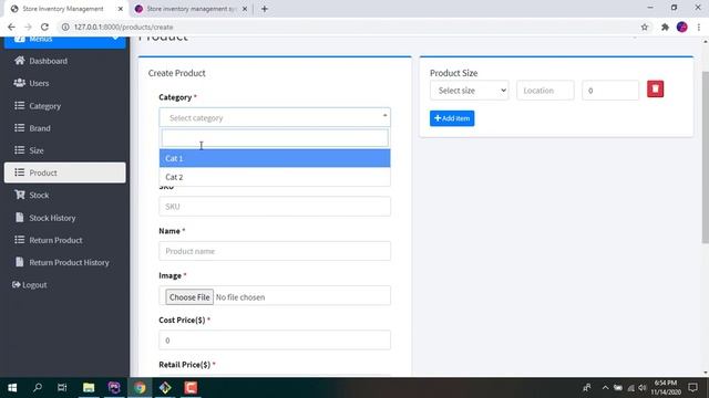 Store Inventory Management System Project Overview | Laravel 8 Bangla tutorial | Code vs Bug смотреть онлайн