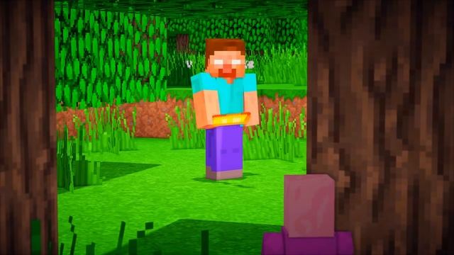 Почему в МАЙНКРАФТ Сельские жители превращаются в Ведьм |МАЙНКРАФТ МАШИНИМА смотреть онлайн