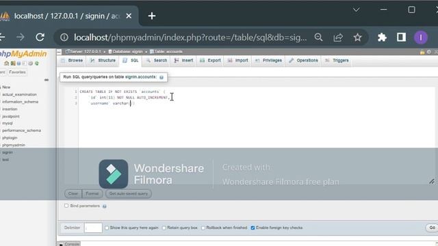 Registration & login Part 2 / Xampp, mysql смотреть онлайн