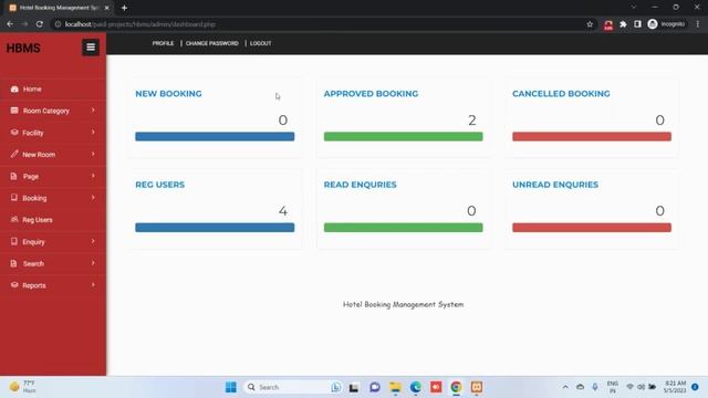 Hotel Booking Management System Using PHP and MySQL V2 | PHPGurukul смотреть онлайн