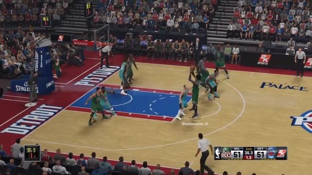 MIL@DET Roblox Basketball Legends League Q2 смотреть онлайн