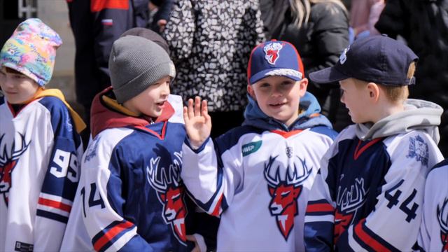 Чемпионский парад МХК «Чайка»