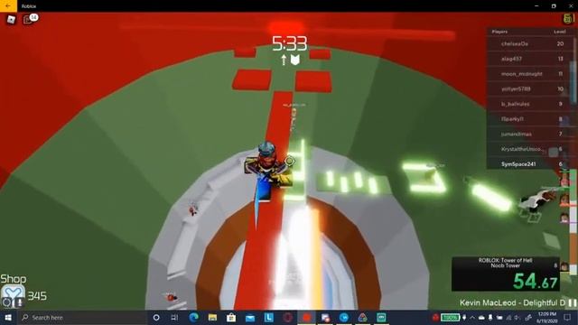 Roblox: Tower Of Hell Speedrun With Mutators in 1:50.74 смотреть онлайн