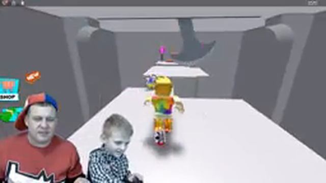 ПАПА как НУБ играет в ROBLOX #3 смотреть онлайн