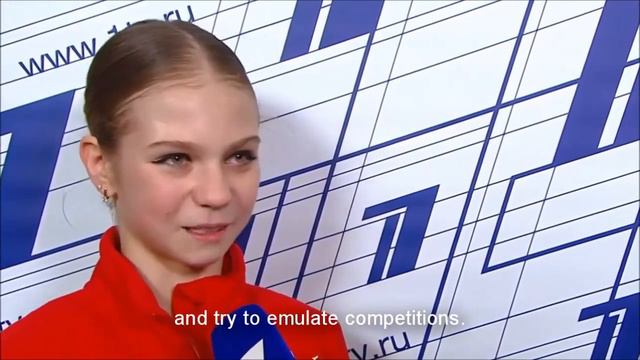Alexandra Trusova / Russian Cup 4th Stage 2020 Interview after SP смотреть онлайн
