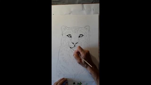 Мастер-класс по акварельной живописи "Снежный барс". Художник Олег Прегнер смотреть онлайн