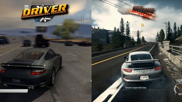 Porsche GT3| DRIVER VS RIVALS|?|СРАВНЕНИЕ ИГР|GAME COMPARISON✅1080HD смотреть онлайн