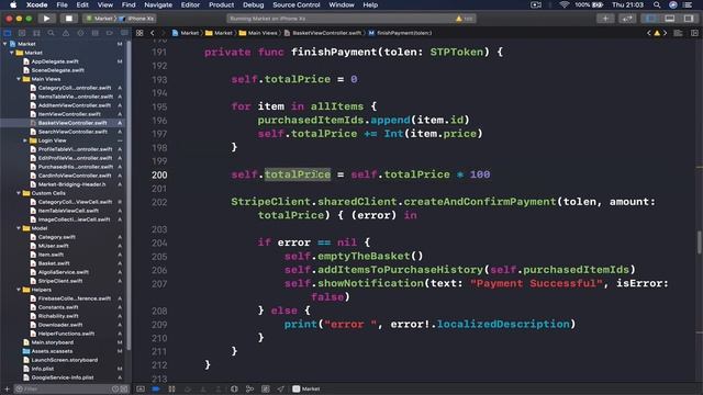iOS 13 tutorial, build online shop with Swift 5 and firebase 116 of 120 смотреть онлайн