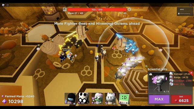 How to get Beetrice in Duo or Alternate Account in Roblox Tower Heroes x Doors update (HH Hard Mode смотреть онлайн