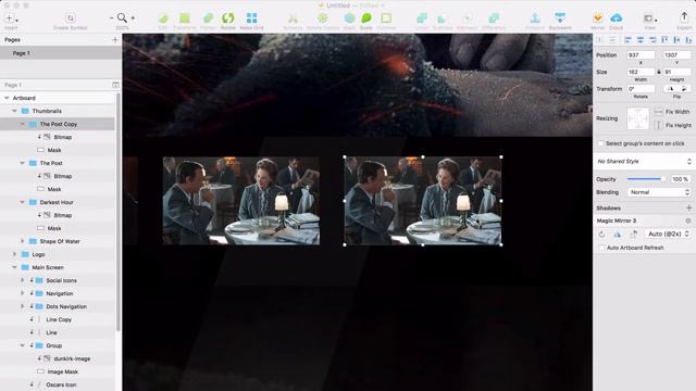 Oscars Website Redesign | 90th Academy Awards (UI Design Sketch #02) смотреть онлайн