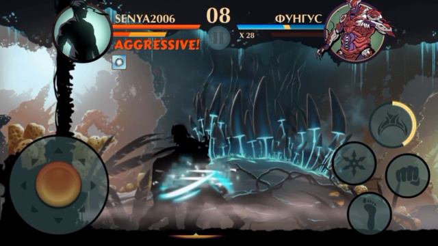 Shadow Figth 2 Тень против Вулкана, Мегалита, Фунгуса, и Вортекса|#shadowfight2
