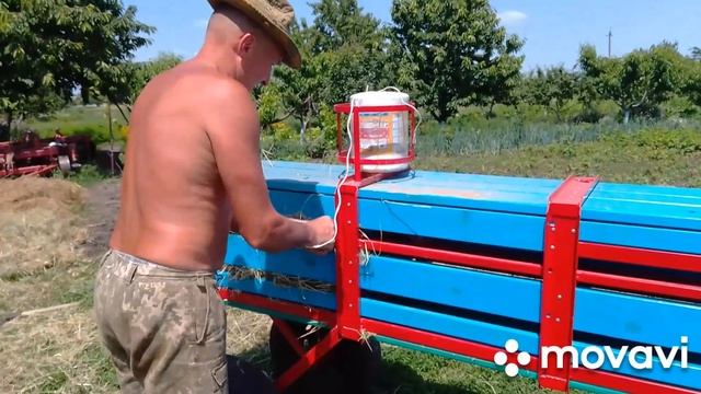 Ручной пресс для сена смотреть онлайн