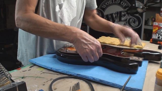 Fender P Bass From Japan Gets New Frets Part 2 смотреть онлайн