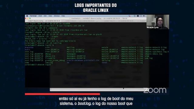 Logs importantes do Oracle Linux смотреть онлайн