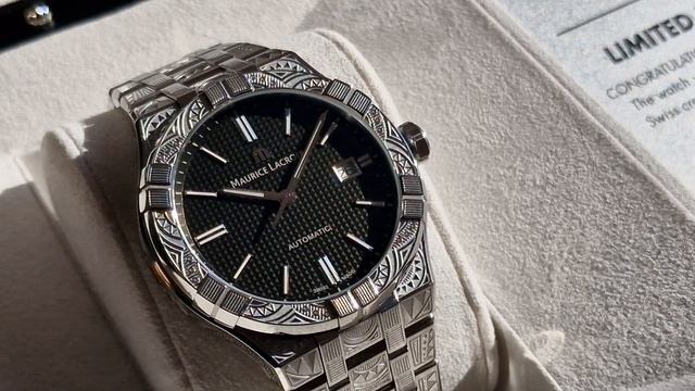 Часы с гравировкой под вашу татуировку или Maurice Lacroix Aikon Urban Tribe! смотреть онлайн