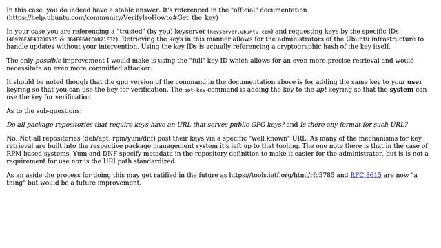 How to locate an URL that serves public GPG key for a package repository? (2 Solutions!!) смотреть онлайн
