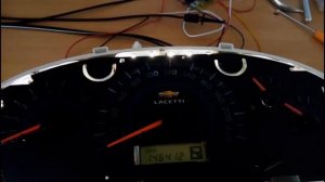 НАстройка приборной панели лачетти