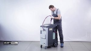 Обзор станции для заправки автомобильных кондиционеров  АС1500 KraftWell (КНР)