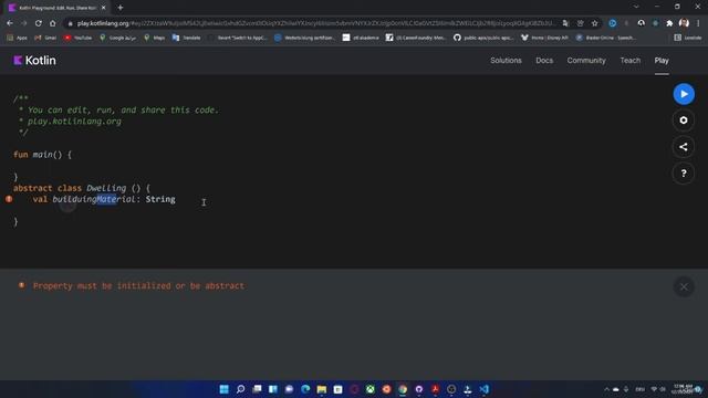 abstract classes kotlin الكلاسات المجردة في لغة الكوتلن смотреть онлайн