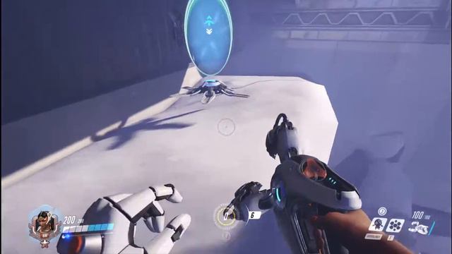 OVERWATCH TRAINING AREA EASTER EGG смотреть онлайн