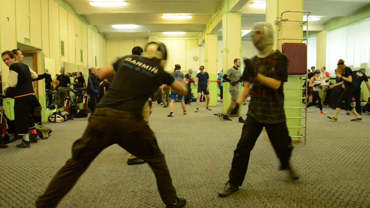 Открытые бои в школе Поток 2016. Дерусь на ножах. смотреть онлайн