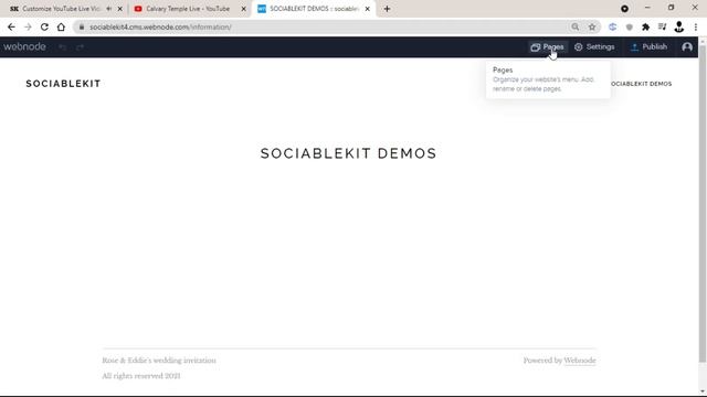 How to embed YouTube live video on Webnode? смотреть онлайн