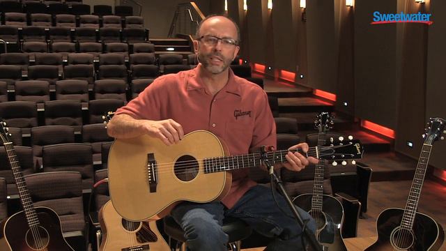 Gibson Acoustic LG-2 American Eagle Acoustic-electric Guitar Demo - Sweetwater Sound смотреть онлайн